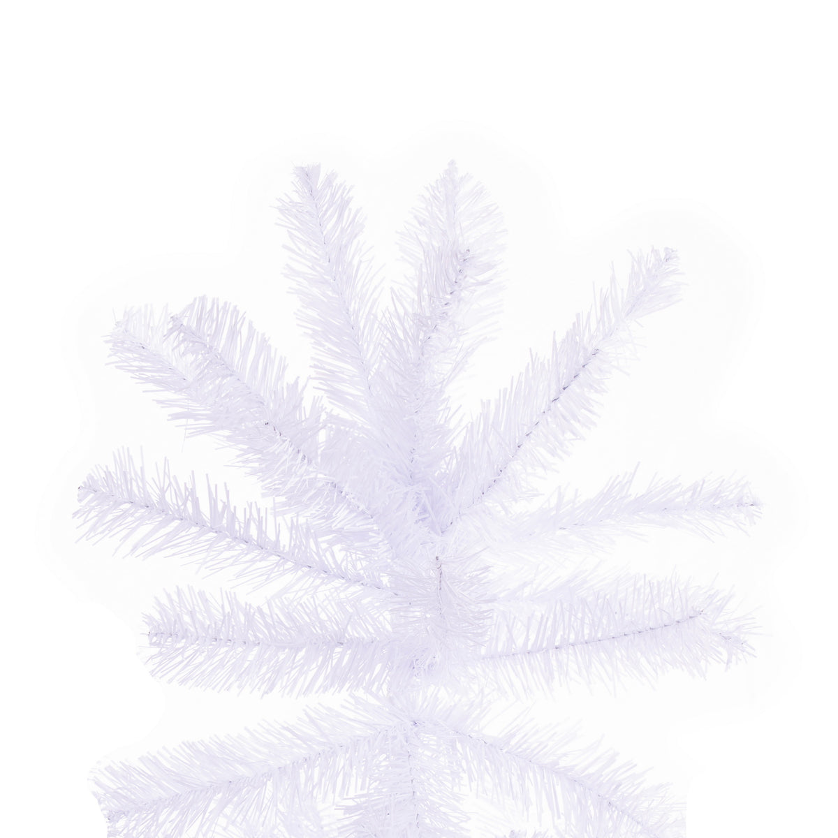 Vickerman 9.5' White Salem Pencil Pine Artificial Christmas Tree, Unlit