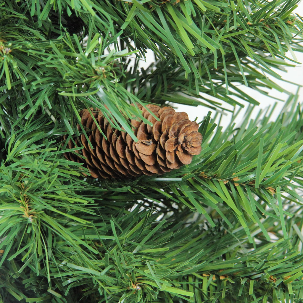 Northlight 6.5' Full Dakota Red Pine with Pine Cones Artificial Christmas Tree - Unlit