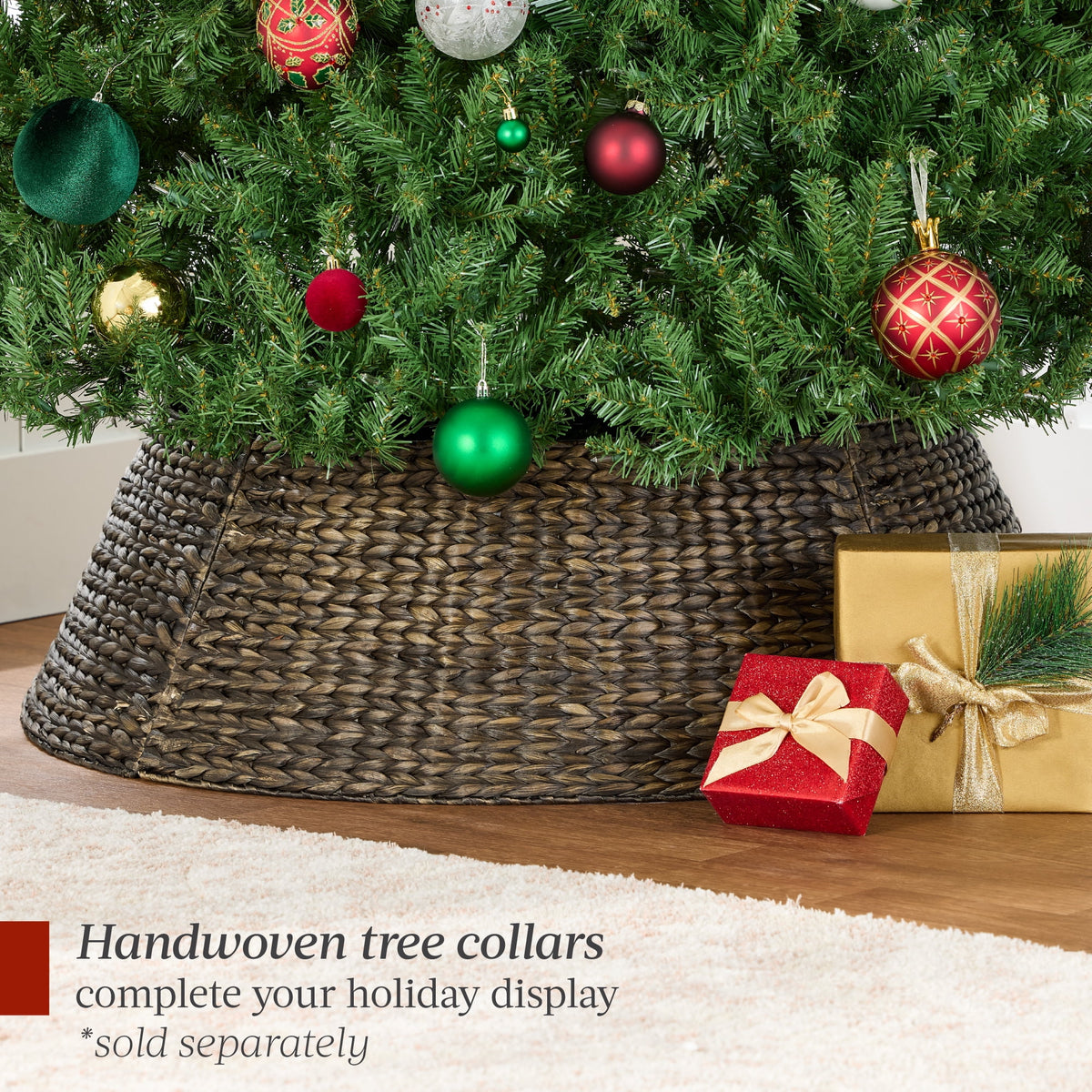 Best Choice Products 6ft Hinged Douglas Full Fir Artificial Christmas Tree Holiday Decoration w/ Foldable Metal Stand