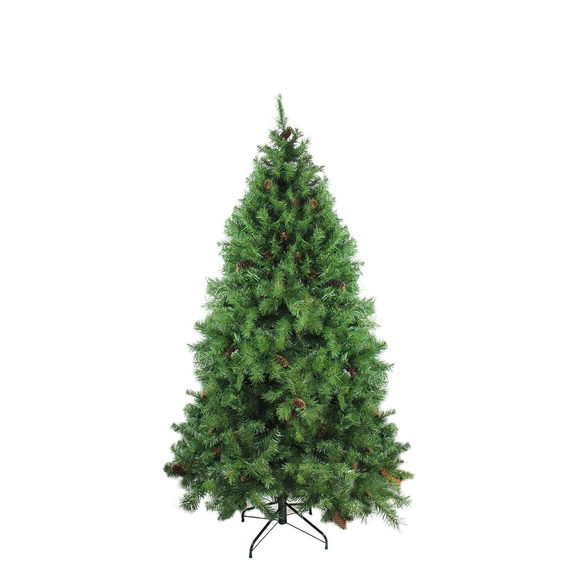 6.5' x 50" Dakota Red Pine Full Artificial Christmas Tree with Pine Cones - Unlit