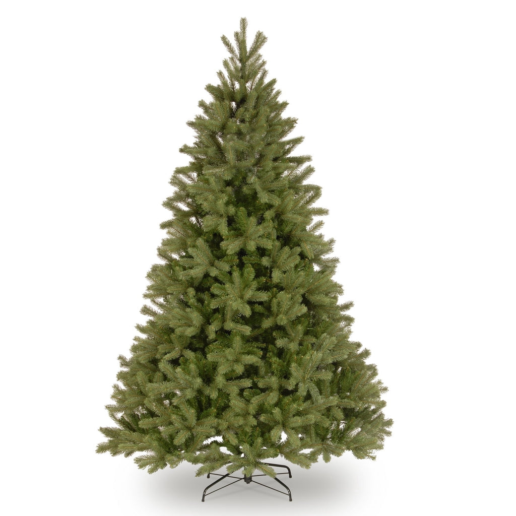 National Tree Company 7.5 ft. Feel Real® Douglas Fir Artificial Downswept Christmas Tree, Full, Green, Includes Stand
