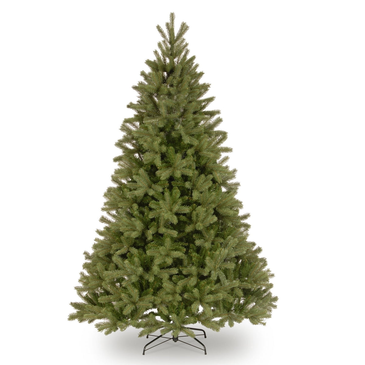 National Tree Company 7.5 ft. Feel Real® Douglas Fir Artificial Downswept Christmas Tree, Full, Green, Includes Stand