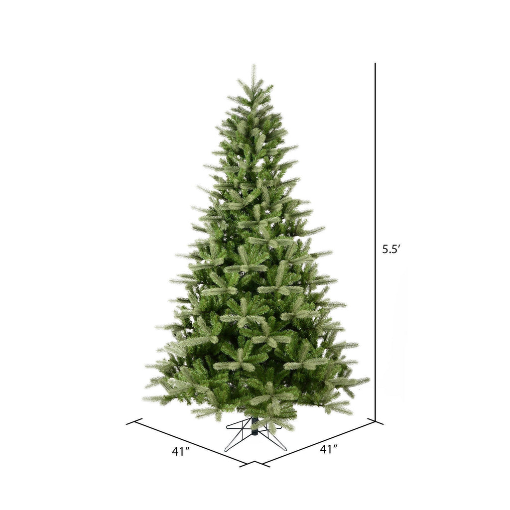 Vickerman 5.5' King Spruce Artificial Christmas Tree, Unlit