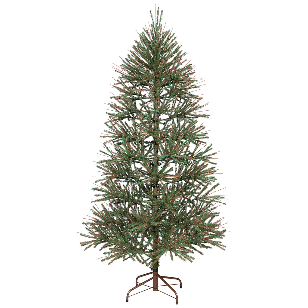 Northlight Medium Two-Tone Warsaw Twig Artificial Christmas Tree - 6' - Unlit