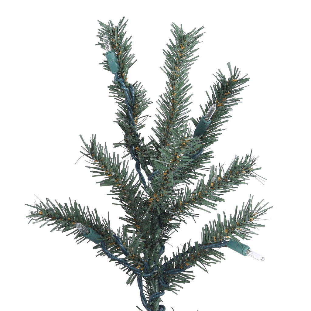 Vickerman 4' 5' 6' Natural Bark Alpine Artificial Christmas Tree Set, Unlit