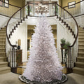 National Tree Company 6.5 ft. Artificial Dunhill Fir® Full Christmas Tree, White, Includes Stand