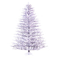 Vickerman 4.5' x 43" Flocked Pistol Pine Artificial Unlit Christmas Tree.