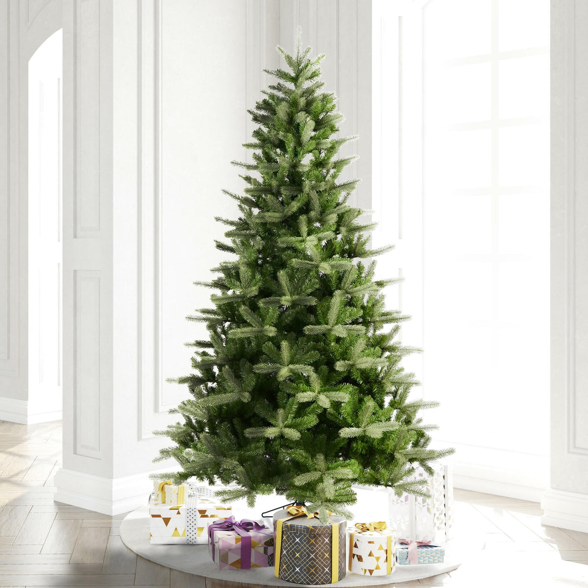 Vickerman 5.5' King Spruce Artificial Christmas Tree, Unlit