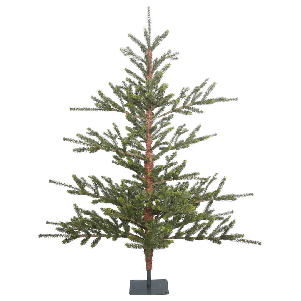 Vickerman 5' Bed Rock Pine Artificial Christmas Tree, Unlit